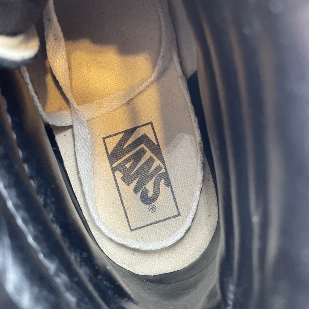 Vans Sk8-Hi OTW Men's Size 10 Suede Black White Casual High Top Sneaker Skate - Picture 8 of 9